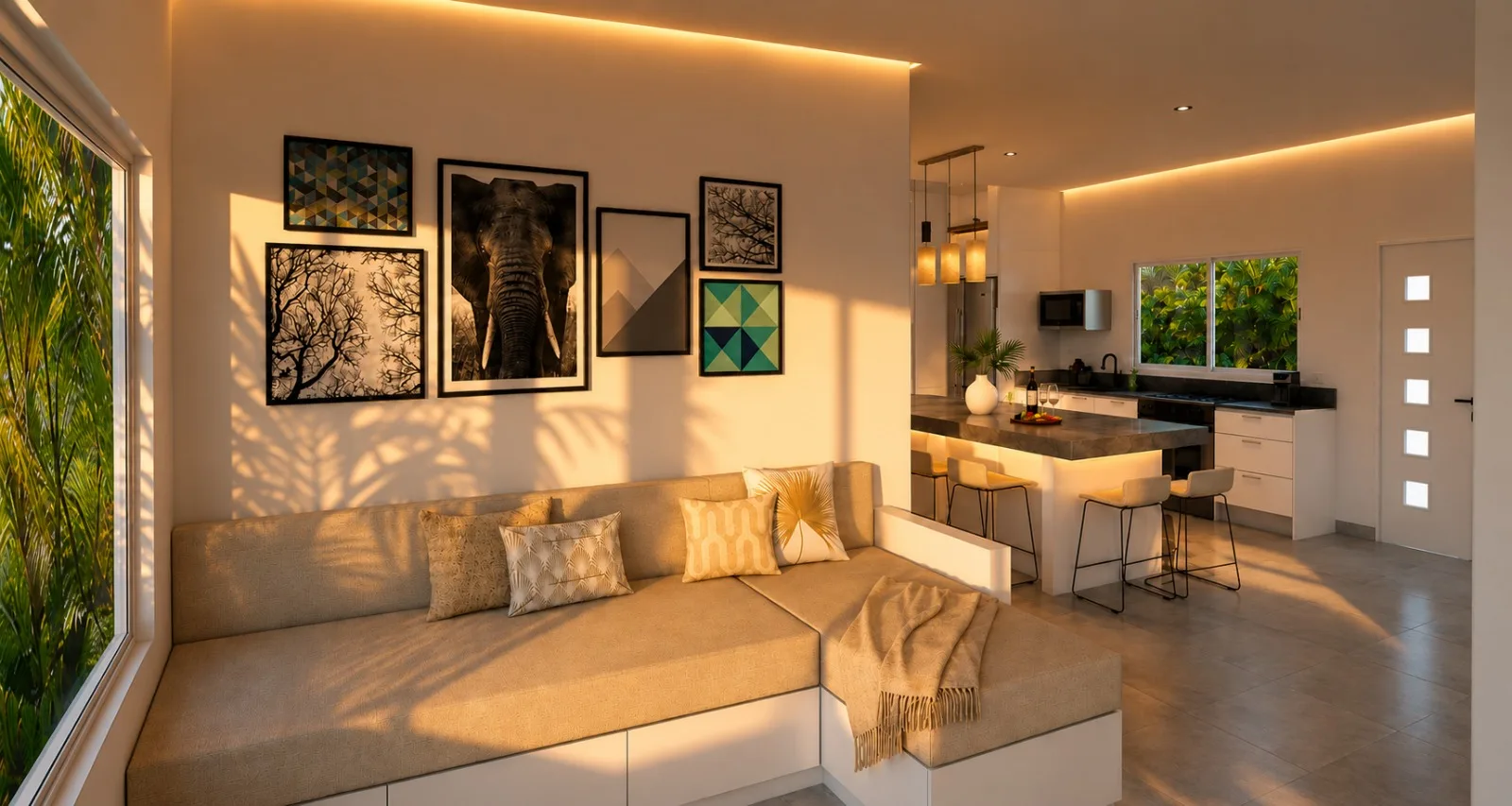 Villa 38 — 3D rendering — 1