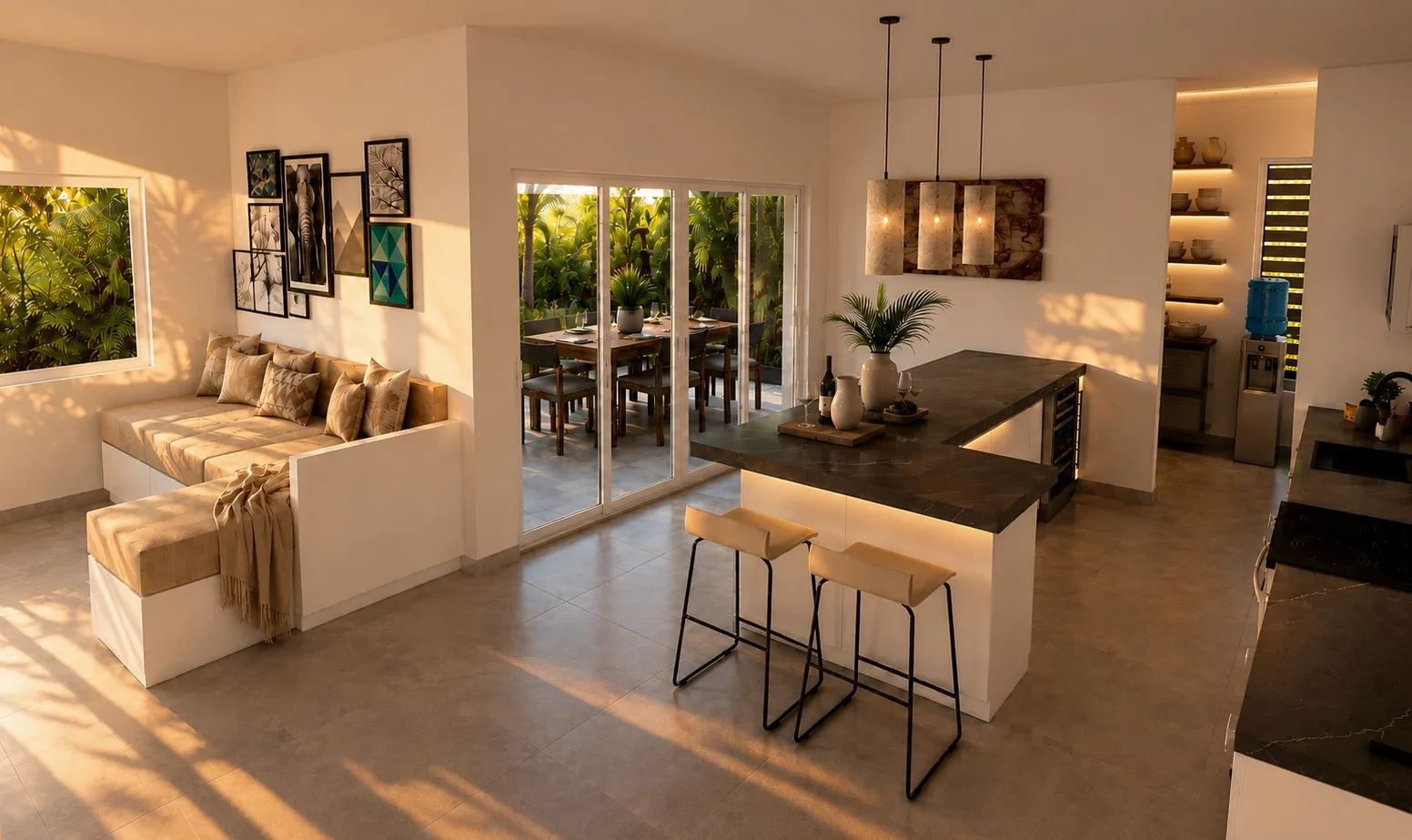 Villa 38 — 3D rendering — 2