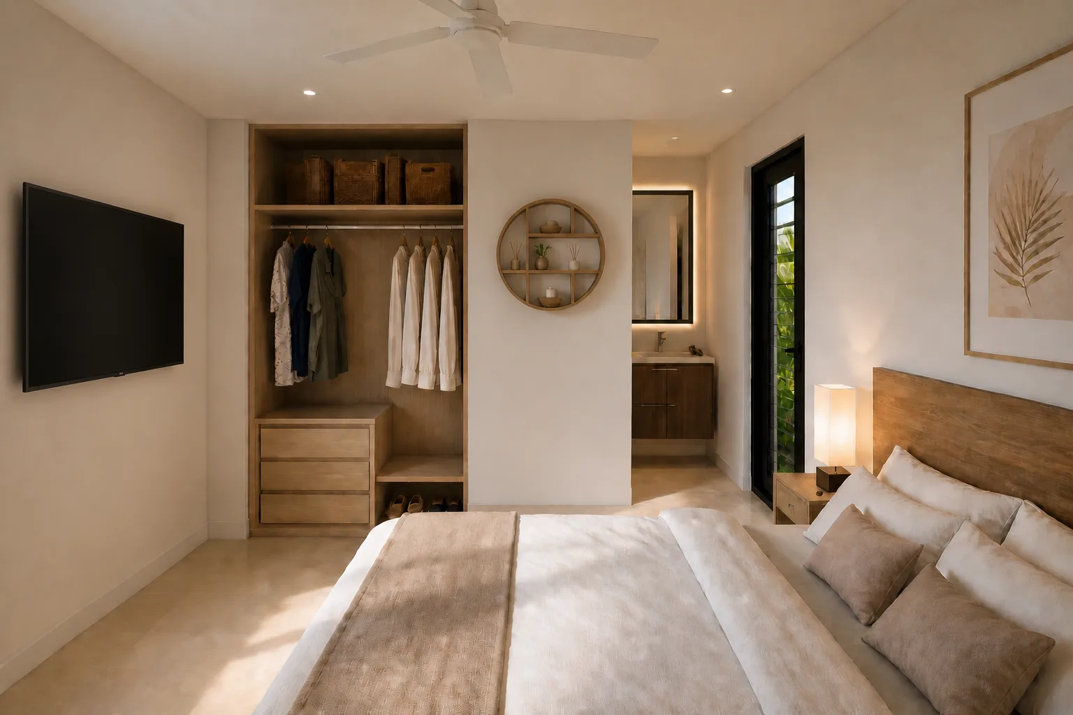 Dormitorio de Villa Encanto Tropical
