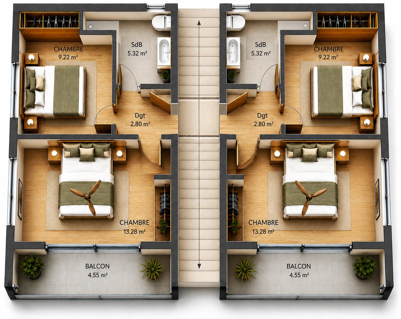 Upper floor