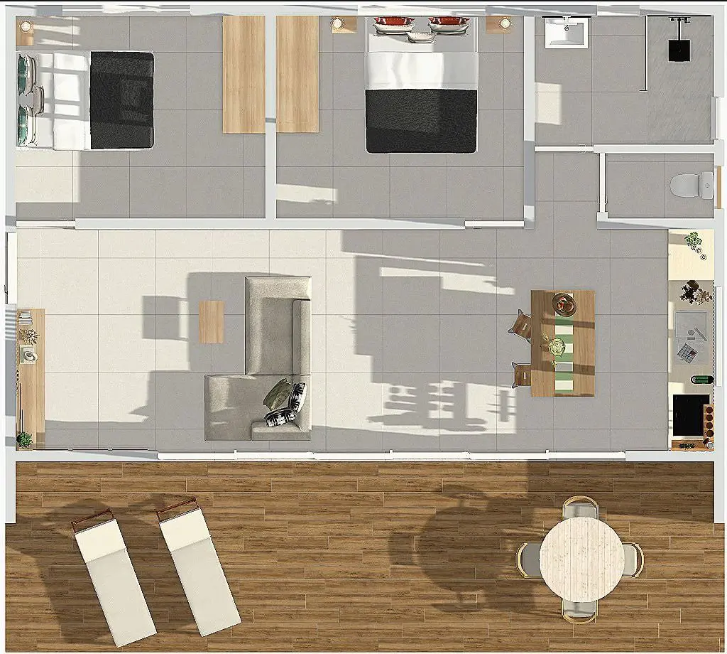Palma Cubica - Plan 3D